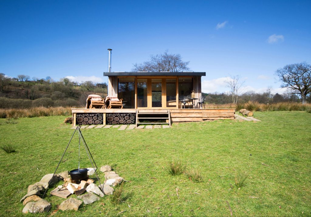 Glamping in Wales for Couples | Serenity Lodge Wales